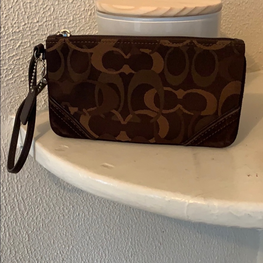 Coach wristlet